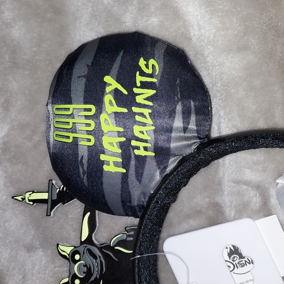 Disney Haunted mansion ears headband glow in the dark - Picture 4 of 7